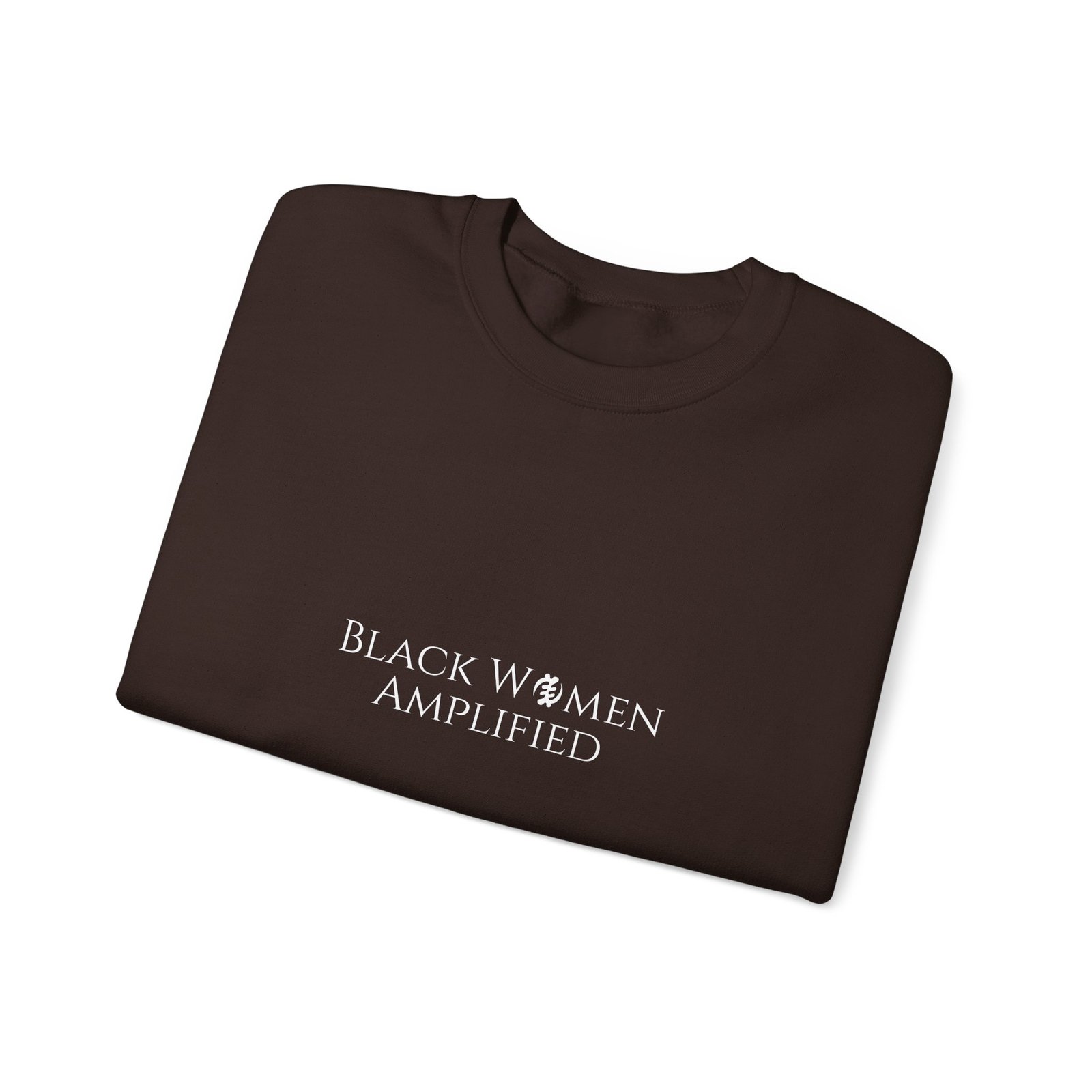 Iconic Logo Sweatshirt - Black Women Amplified Community - Image 3