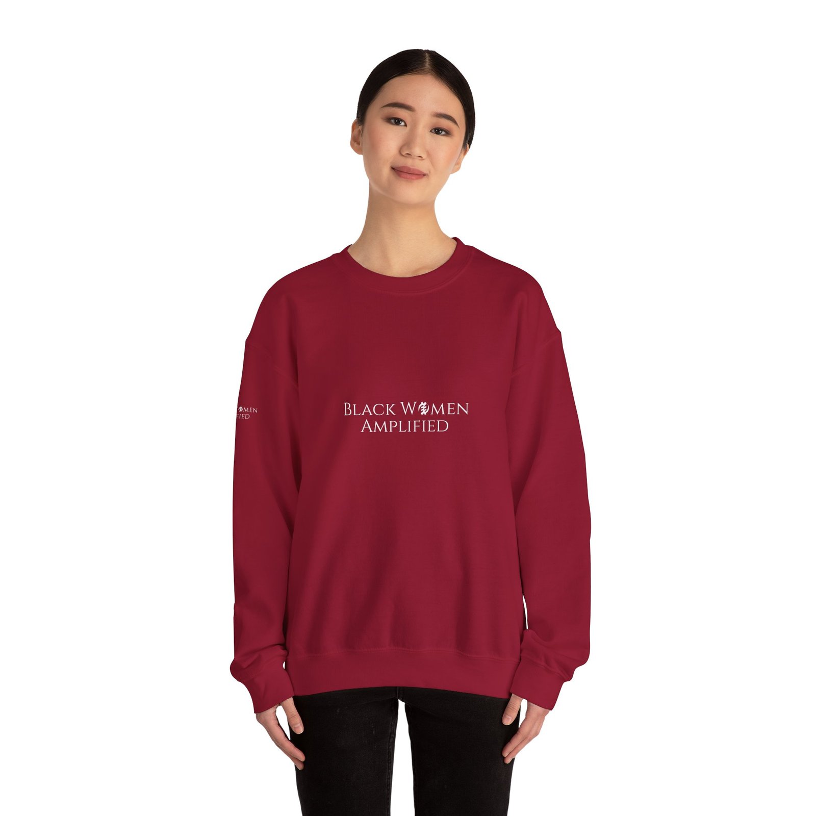 Iconic Logo Sweatshirt - Black Women Amplified Community - Image 20