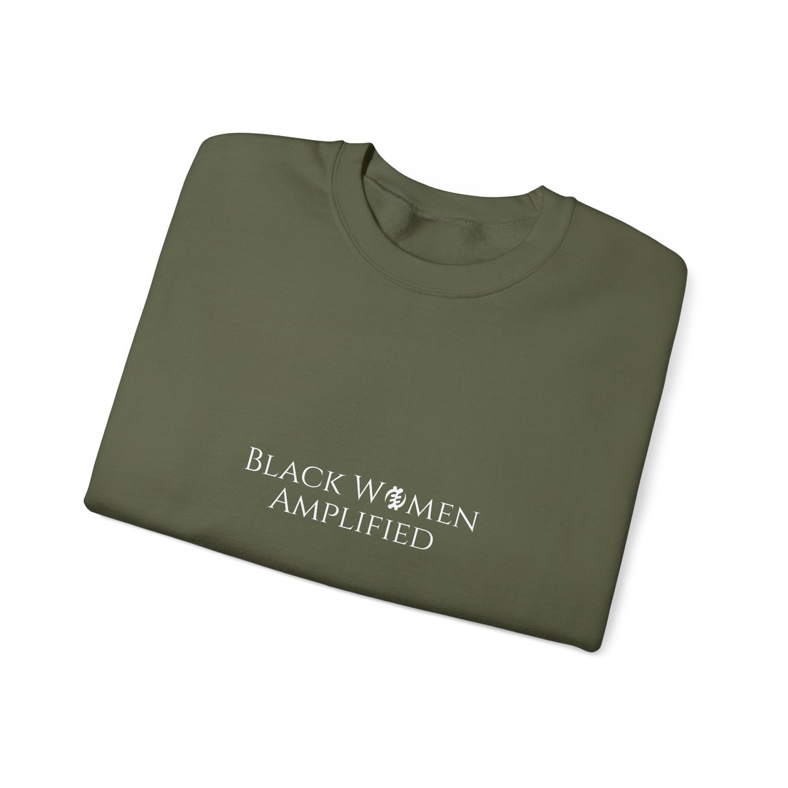 Iconic Logo Sweatshirt - Black Women Amplified Community - Image 11