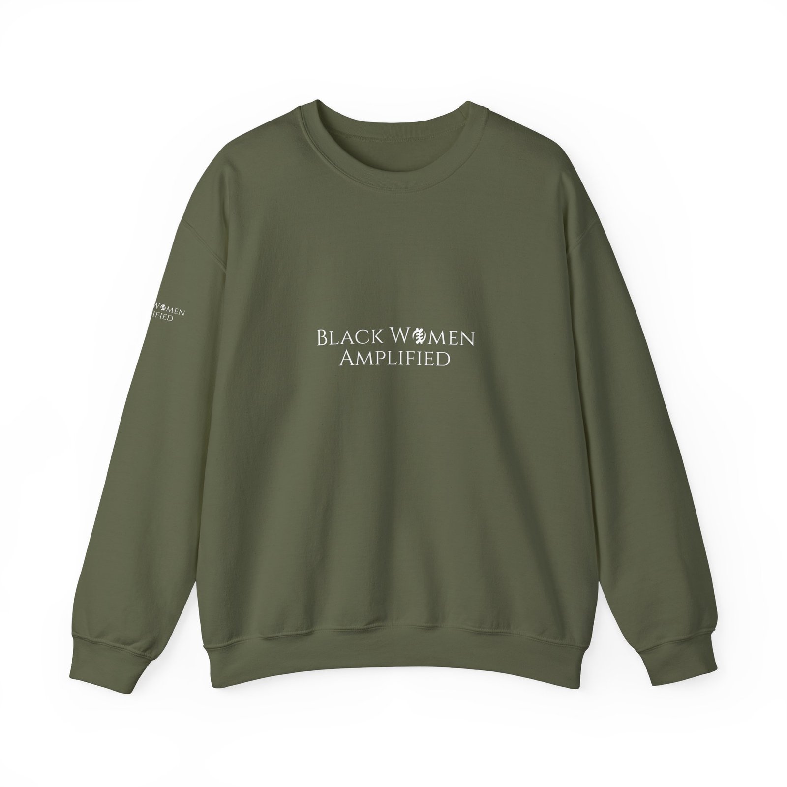Iconic Logo Sweatshirt - Black Women Amplified Community - Image 9