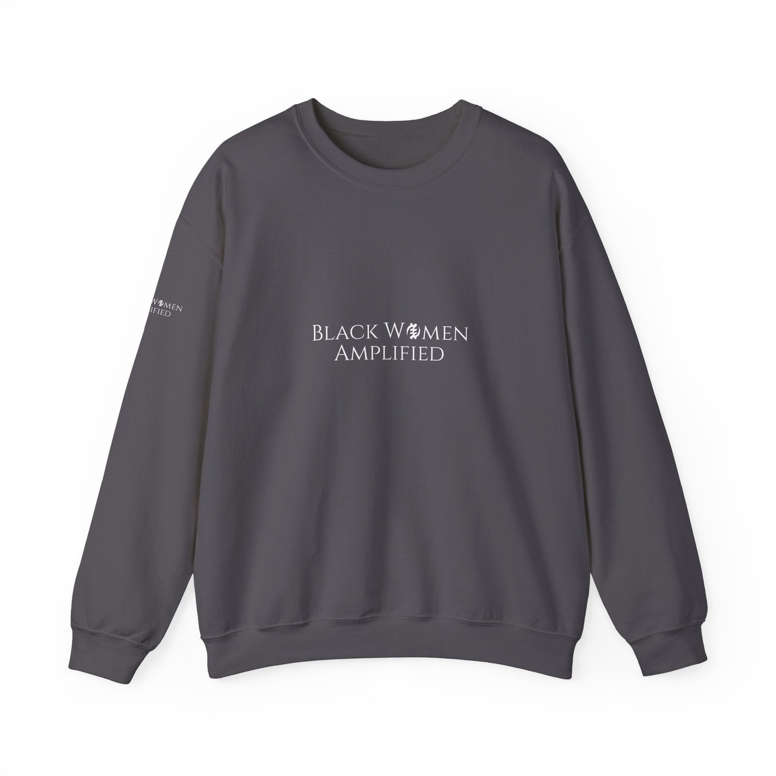 Iconic Logo Sweatshirt - Black Women Amplified Community - Image 29