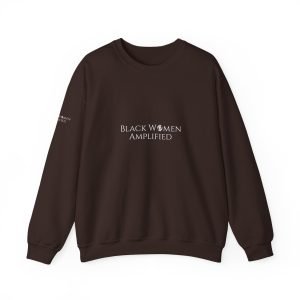 Iconic Logo Sweatshirt - Black Women Amplified Community