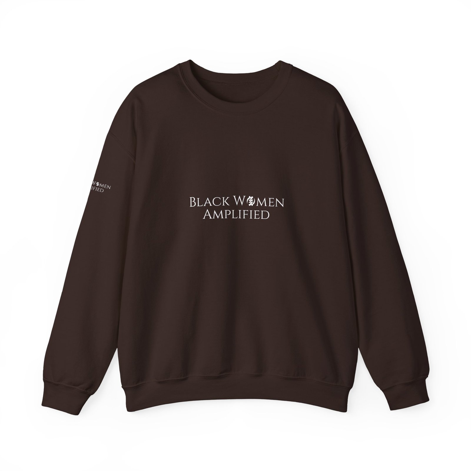 Iconic Logo Sweatshirt - Black Women Amplified Community