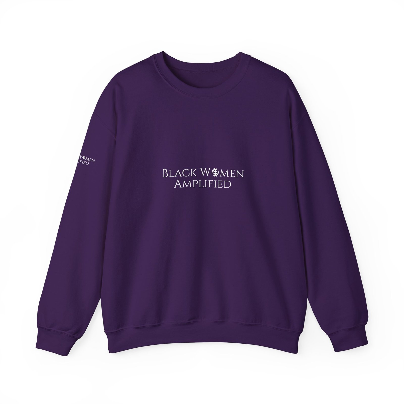 Iconic Logo Sweatshirt - Black Women Amplified Community - Image 13