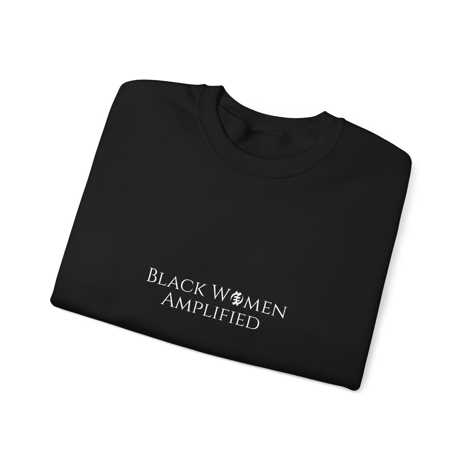 Iconic Logo Sweatshirt - Black Women Amplified Community - Image 7
