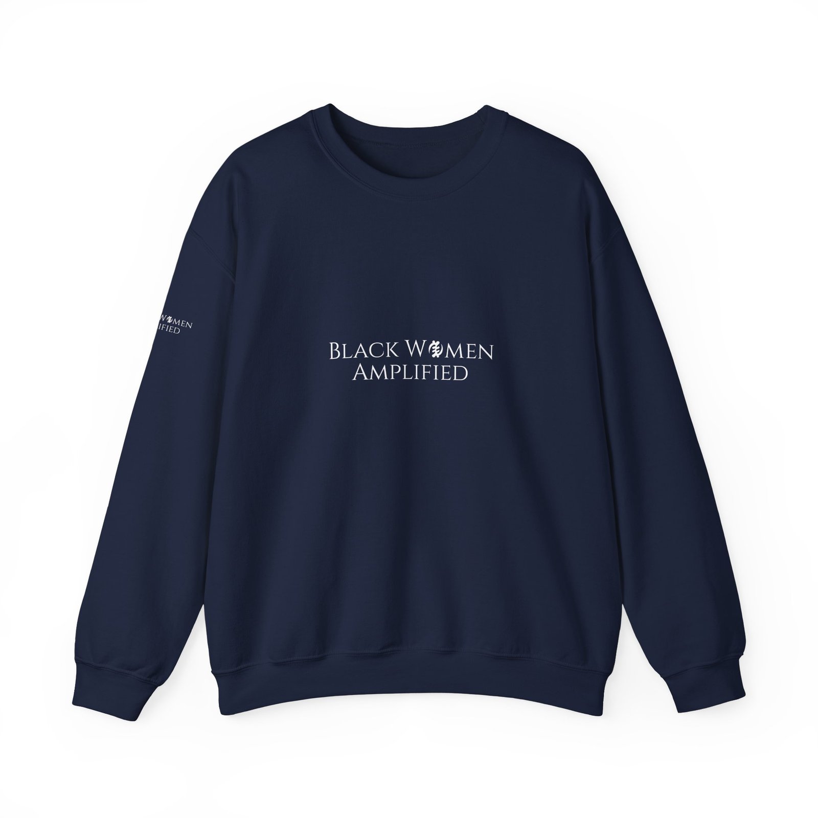 Iconic Logo Sweatshirt - Black Women Amplified Community - Image 33