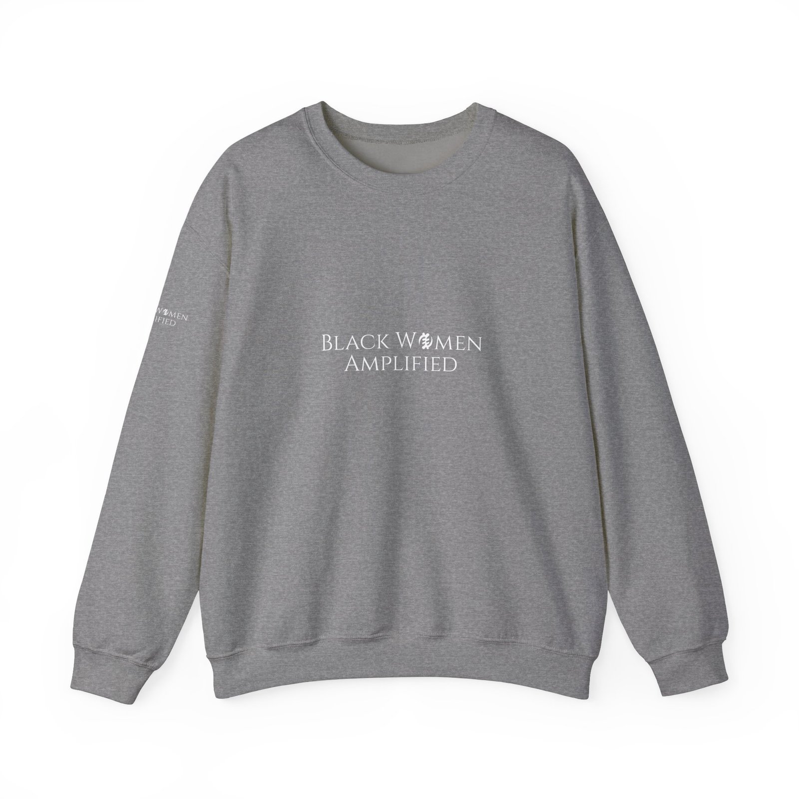 Iconic Logo Sweatshirt - Black Women Amplified Community - Image 25